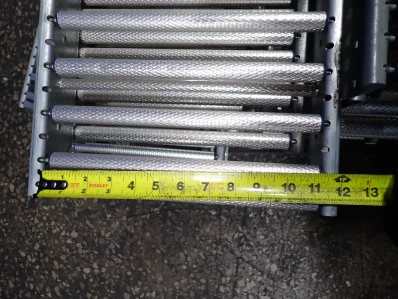 1" X 11" ROLLER CONVEYORS
