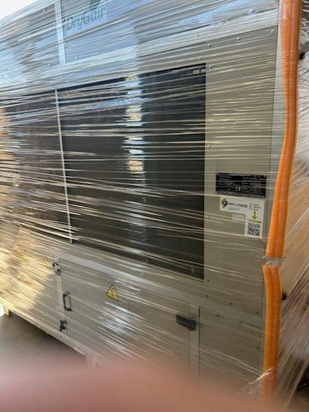 DryGair DG-12 (DRG-754GF) Dehumidifier for up to 40,000 sq ft, 2018 – Never Used, Testing Hours Only