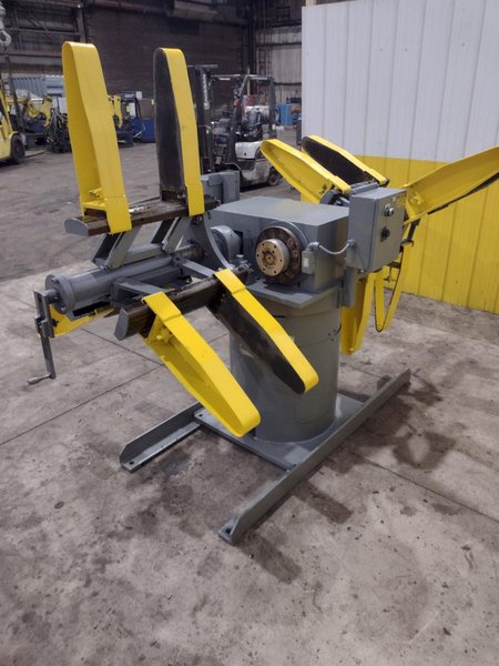 6,000 LBS X 18&quot; DALLAS MODEL #DDCR-1860 PULL OFF DOUBLE END COIL REEL UNCOILER: STOCK #22331