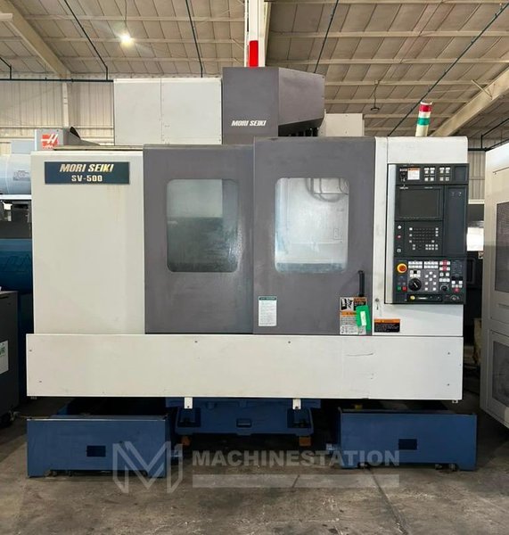 Mori Seiki SV-500B/40 CNC Vertical Machining Center – 4th &amp; 5th Axis Ready Mill