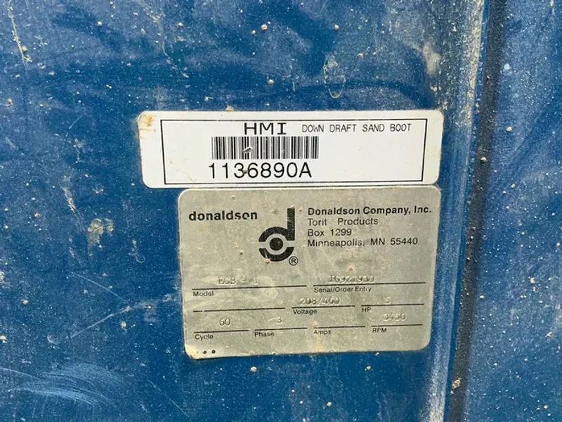 DONALDSON 5 HP DUST COLLECTOR  -  ECB-1