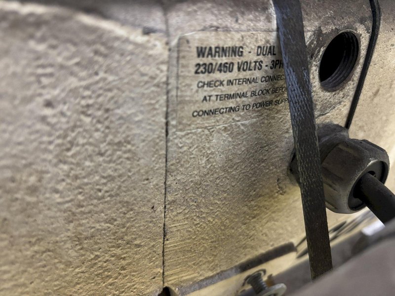 5 TON COFFING ELECTRIC CHAIN HOIST WITH POWERED TROLLEY: STOCK #22809