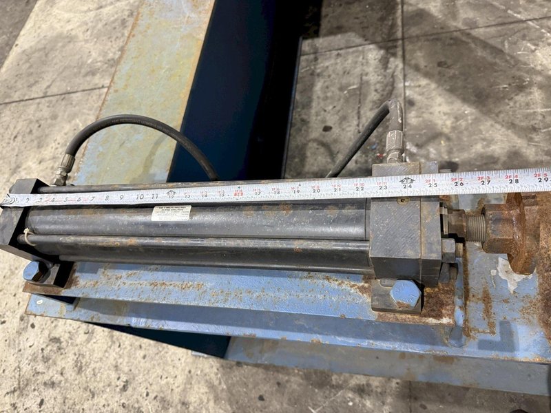 250 TON X 21' CAMBCO HYDRAULIC BEAM CAMBERING / BENDING MACHINE: YOBRO #24412