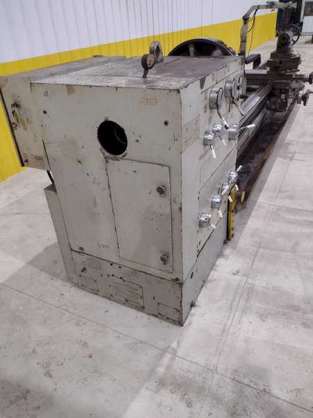 25&quot;/35&quot; X 157&quot; HERCULES MODEL #SPM-630x4000 GAP BED ENGINE LATHE 4&quot; HOLE: STOCK 12137