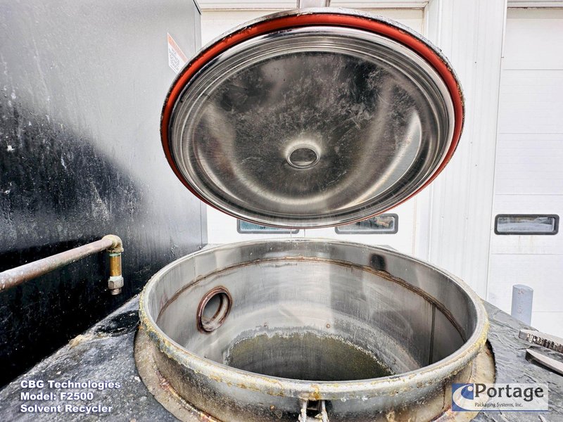 CBG Technologies Model: F2500  ||  Solvent Recycler