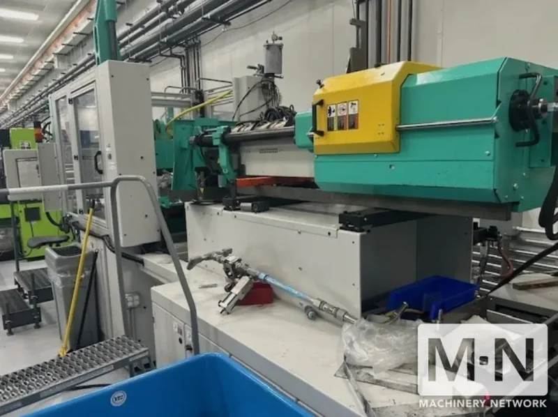 176 TON 10.3 OZ ARBURG MODEL 520V-1600-800 VERTICAL CLAMP SILICONE LIM MACHINE MFG 2014 * LOW HOURS *