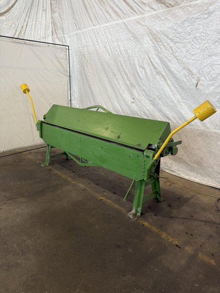 14 GAUGE X 8' CHICAGO DRIES &amp; KRUMP MODEL 814 APRON HAND BRAKE. STOCK # 0238125