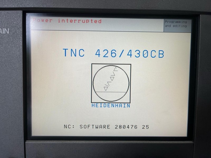 WMW BMT Series 125 CNC Boring Mill, 2000