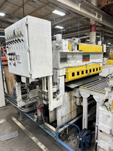 48" X 14 GA STRILICH, ROWE &amp; HERR-VOSS CUT TO LENGTH CTL LINE: STOCK #22752