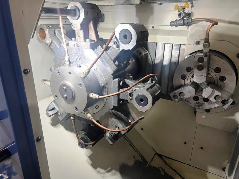 MURATEC MODEL MW120 TWIN SPINDLE CNC LATHE