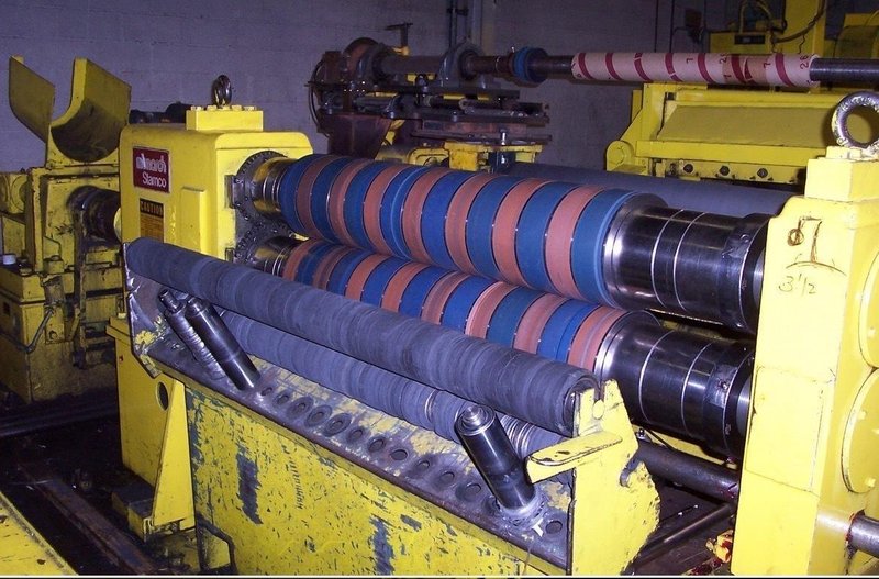 60" X .135" X 40,000LB STAMCO LOOP SLITTING LINE