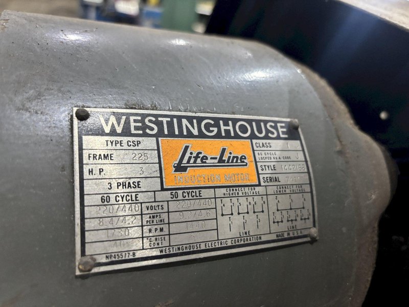 50 TON BUFFALO MODEL #1/2 MECHANICAL IRONWORKER: STOCK #22853