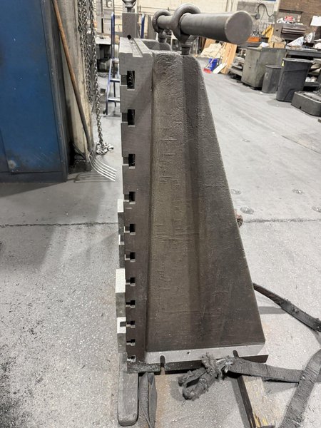 24" WIDE X 46" TALL X 24" DEEP T-SLOTTED ANGLE PLATE SET. STOCK # 0222526
