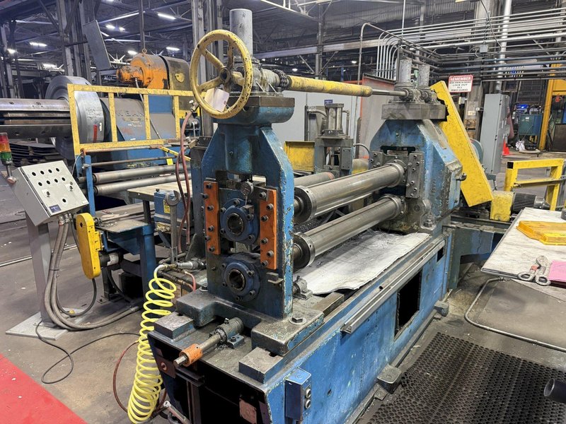 48" X 6" WEAN MOTORIZED SLITTER HEAD FOR SLITTING LINE: YOBRO #25242