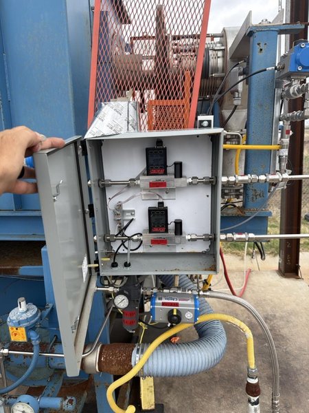 Harper GU-6D60-RTA-24 Propane/Hydrogen Reduction Kiln, 2024 – Process Equipment
