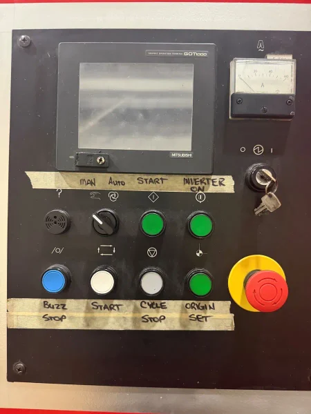 USED AMADA MODEL CMB 150 6" FULLY AUTOMATIC CIRCULAR CARBIDE SAW. Year: 2012