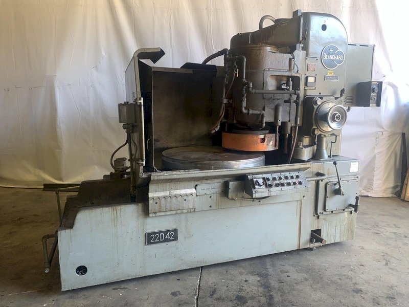 42" X 50 HP BLANCHARD MODEL #22-D-42 ROTARY SURFACE GRINDER STOCK #3088