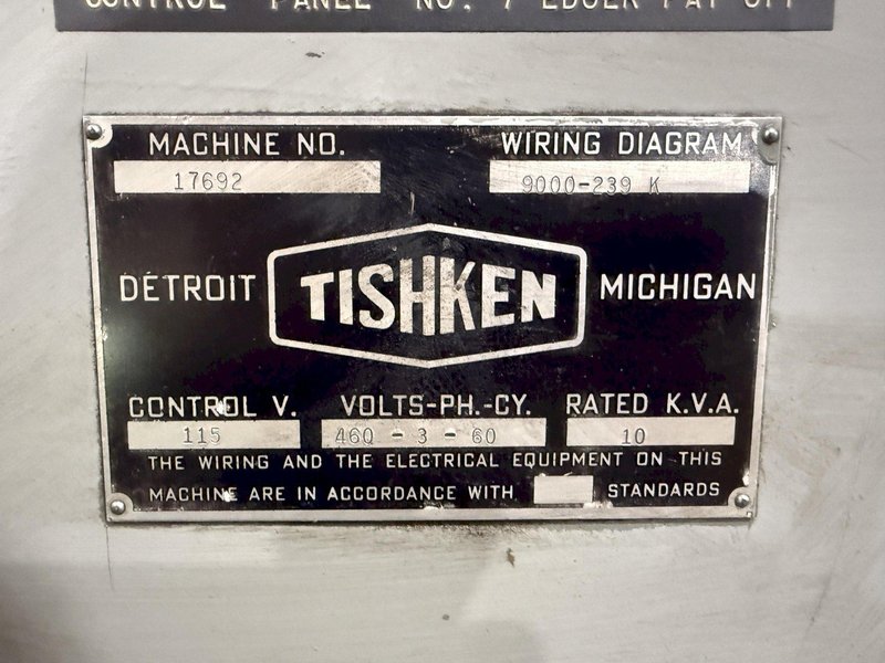 15,000 LB X 16" TISHKEN MODEL #HR-160 DOUBLE END REEL &amp; CAR: YOBRO #25253