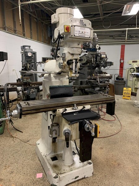Willis Variable Speed Vertical Mill, S/N 991168S.