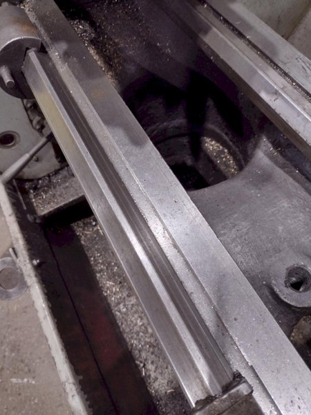 15&quot; X 50&quot; CLAUSING COLCHESTER MODEL #15 ENGINE LATHE, 2-3/16&quot; HOLE: STOCK #19155