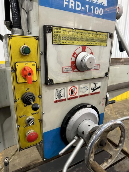 3&#039; X 11&quot; ACRA MODEL #FRD-1100 RADIAL DRILL: STOCK #19811