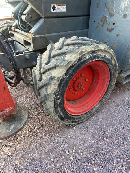 2017 Skyjack SJ6832RT Rough Terrain Scissor Lift – 32’ Platform Height, 68” Wide, Outriggers, Kubota Dual Fuel Engine