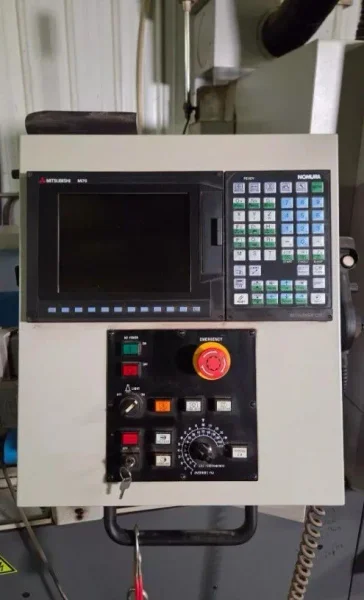 USED NOMURA .787" X 7.87" AUTOMATIC SWISS TYPE CNC LATHE MODEL NN-20UBB