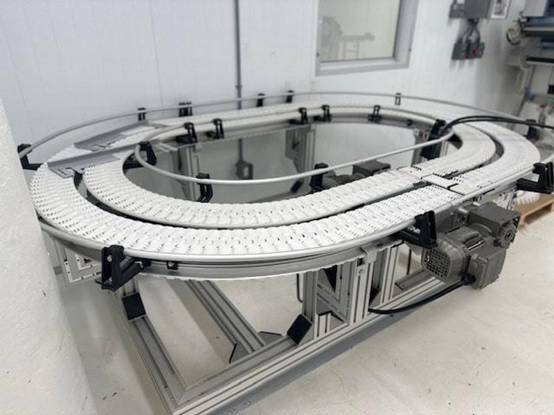 Hytrol COMPCNX Conveyor, Connex Double (Continuous) Loop with 5.75″ Wide Conveyor, 2020