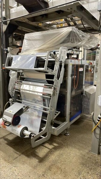 Rad Pak RM-32ACD Doypack Vertical Form Fill and Seal Bagger with Zipper System, 2005