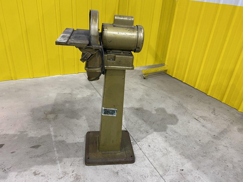 12&quot; x 1 HP POWERMATIC MODEL #35B PEDESTAL DISC GRINDER SANDER, 115V SINGLE PHASE: STOCK 20354