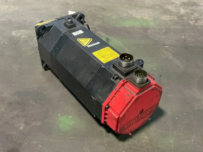 FANUC 2000RPM AC SERVO MOTOR  -  A06B-0166-B675#R016-R