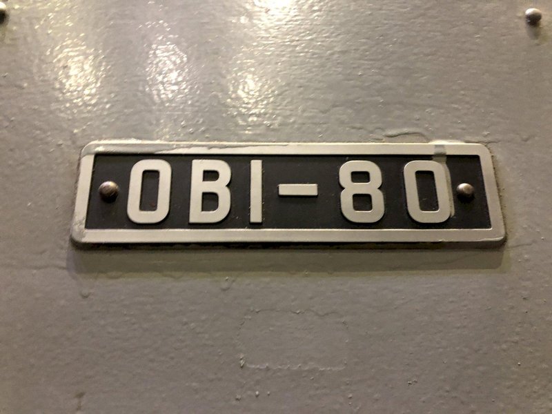 80 TON SOUTHBEND MODLE #OBI-90 BACKGEARED OBI PUNCH PRESS, 4" STROKE: STOCK 16281