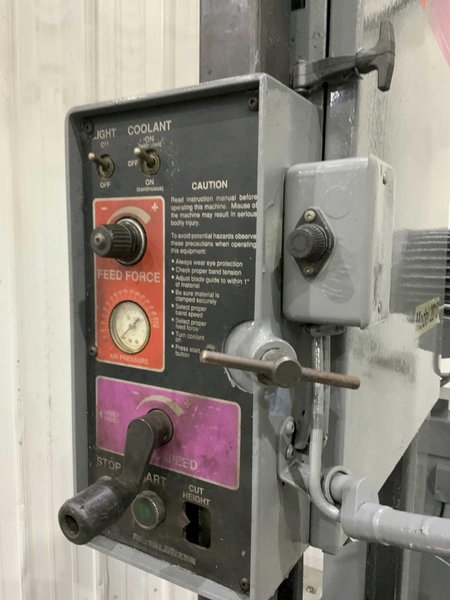 18" X 20" METALMIZER VERTICAL BAND SAW, MODEL 2018: STOCK #80579