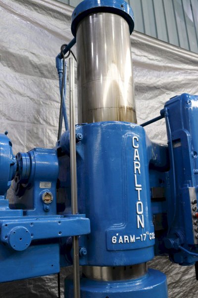 6&#039; X 17&#039; CARLTON RADIAL DRILL: STOCK #71032