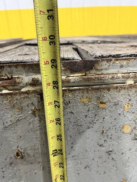 20 TON X 60" X 120" RAIL MOUNTED HEAVY DUTY TRANSFER CART: STOCK #14599