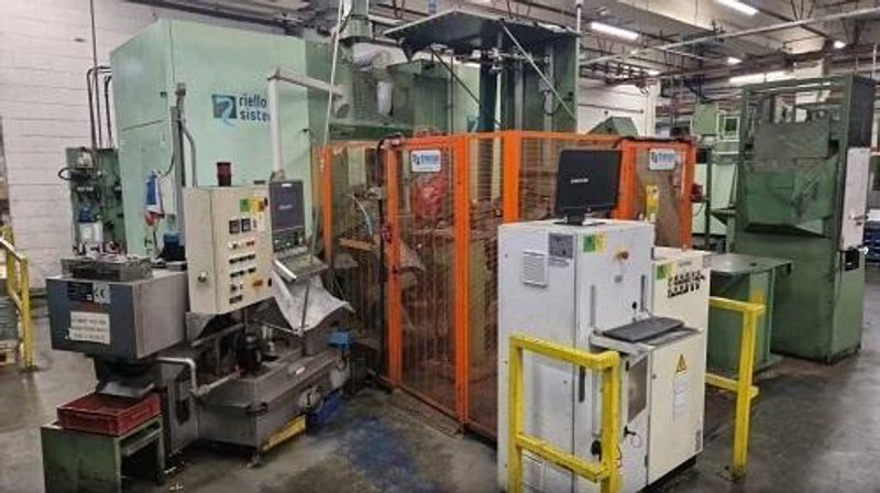 RIELLO AZ12/124-CN80 TRUNNION ROTARY TRANSFER MACHINE