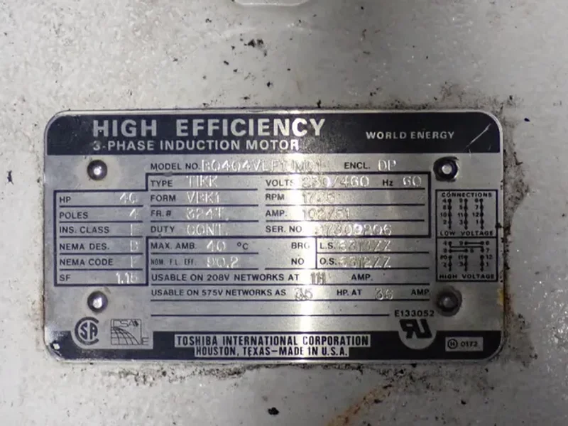 GARNDER DENVER 40 HP AIR COMPRESSOR