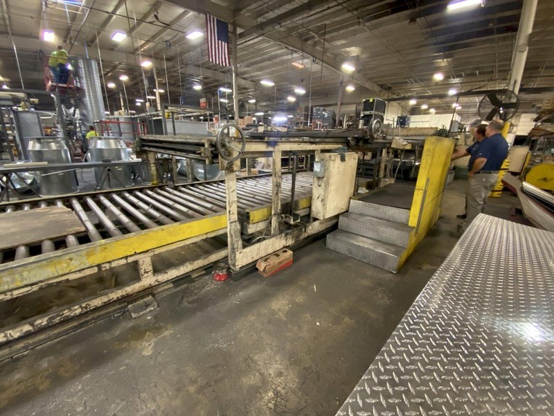 72&quot; X 12 GAUGE X 30,000 LBS GARY &quot;SLEAR&quot; SLITTING &amp; CUT TO LENGTH LINE: STOCK 15091