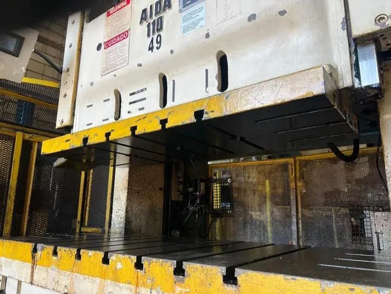 121 AIDA DOUBLE CRANK GAP FRAME PRESS