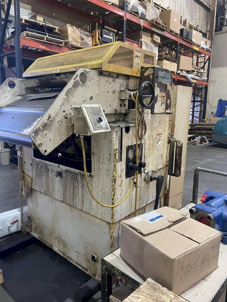 32&quot; X .125&quot; MINSTER MODEL #MEF5-32S SERVO FEED WITH COE MODEL BG-2 CONTROL: YOBRO #24235