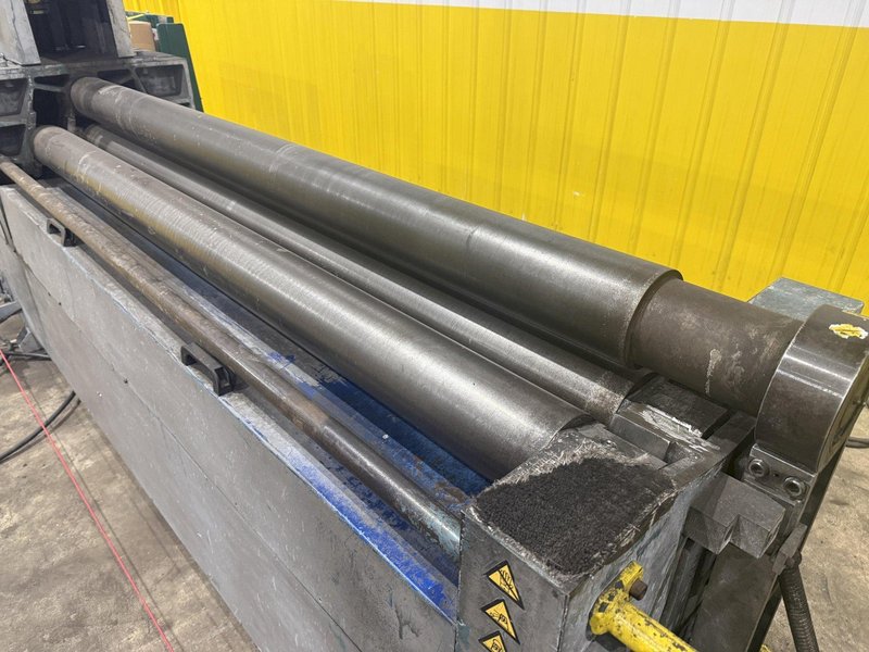 80" X .137" TITAN MODEL #8268-2035 PROGRAMMABLE HYDRAULIC PLATE ROLL, NEW 2008: YOBRO #24735