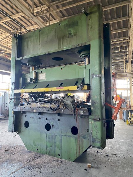 300 TON PACIFIC 300D10-60 HYDRAULIC TWO POST PRESS. STOCK # 1402920