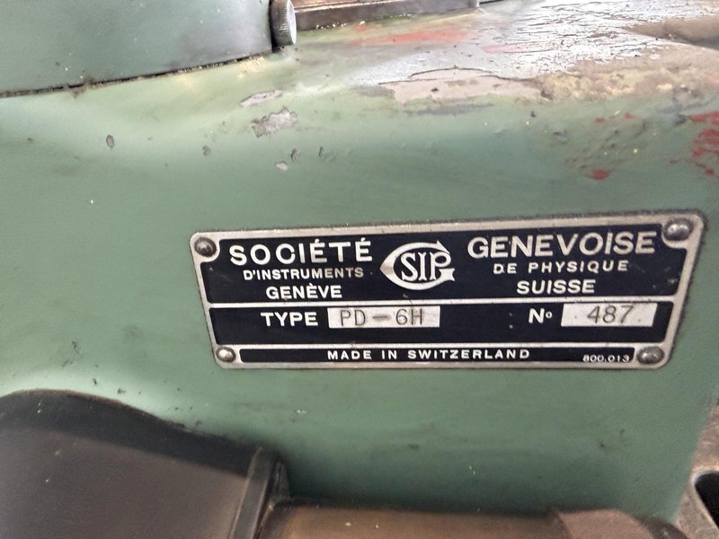 SIP ROTOPTIC PD-6H ROTATING PRECISION INDEX TABLE. STOCK # 0433526