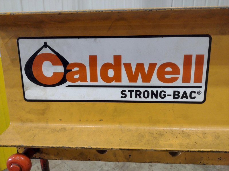 8,000 LBS (4 TON) X 10' CALDWELL MODEL #16-4-10 LIFTING BEAM SPREADER BAR: STOCK #22565