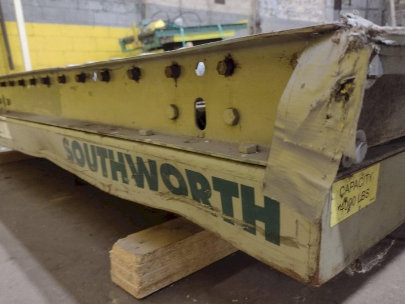 4000 LBS SOUTHWORTH MODEL #LS4-48W HYRAULIC SCISSOR LIFT TABLE 110V: STOCK #20937