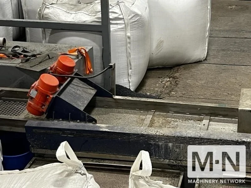 200 MM PURUI MODEL SJ200/32 DUAL EXTRUDER PELLETIZING LINE MFG 2018 (2) AVAILABLE