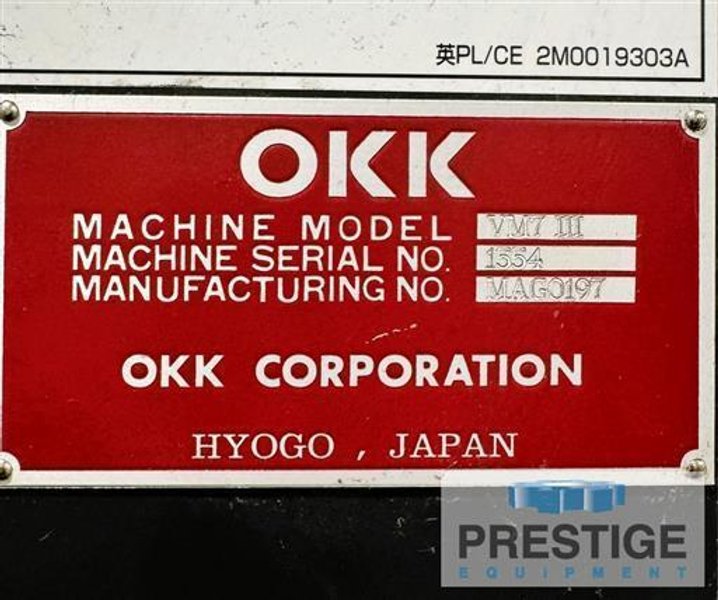 Machining Centers Vertical CNC