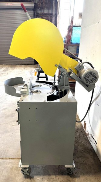 20"/22" Everett Abrasive Saw 20 DM 22, Double Miter, Air Vise, 10 HP