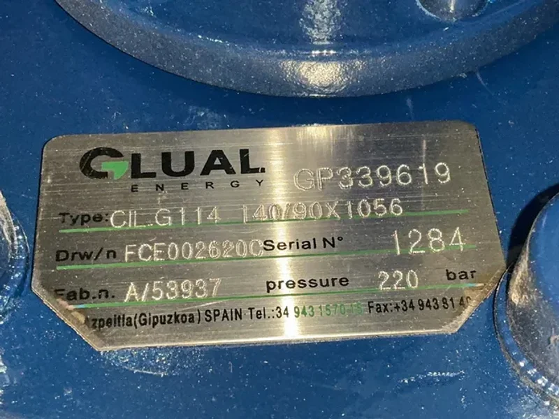 Glual Energy Pitch Cylinder - C1l G114 140/90x1056