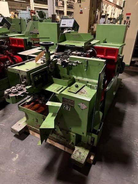 Carlo Salvi Model RF/476/SV High Speed Semi Tubular Cold Header